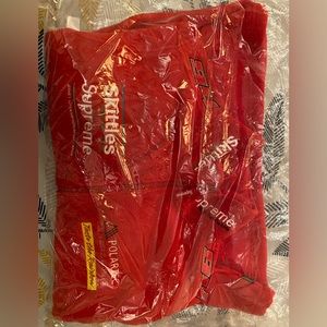 Brand new Supreme x skittles fleece sweater